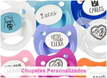 Chupetes Personalizados CHUPETITOS Blue Boy de 0 - 6 Meses